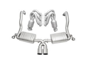 SOUL Street Exhaust Package. Porsche 981 Boxster / 981C Cayman (2013-2016) - 98111122101, 98111122102, 98111123100, 98111123101, 98111132100, 98111132101, 98111142100, 98111142101, 98111143101, 98111122202, 98111123200, 98111123201, 98111132200, 98111132201, 98111142200, 98111142201 - POR.981.STPKG