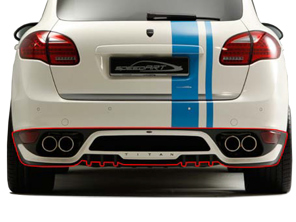 Achterdiffusor TITAN-EVO SpeedART Porsche 958 Cayenne MKIII - P58.170.050.050 - P58.170.050.050