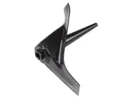 Bearing bracket for front pedal area. Porsche 911 Turbo - 1683151370, 93050135901, 93050135901GRV, 1683151380, 93050136001, 93050136001GRV - 1683151370, 1683151380