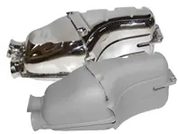 Auspuff Endschalldämpfer / Schalldämpfer Heckbox Sport. Mit TÜV/EWG-Zulassung Porsche 964 C2/C4 - 92.270S, 92270S, 92.280S, 92.280S, 1620607300, 1620600900, 96411104604, 96411104605, 9641110460, 96422092280S, 96422092270S - 1620607300, 1620600900