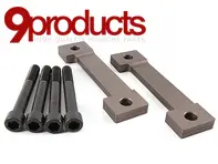 Adapterbeugels remklauw achter Upgrade naar 350 mm schijf 996TT / 996 C4S / 997 C2S / 997 C4S - 99735240502, 99735240602