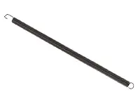 Molla di ritorno della scatola del riscaldatore (primo stile). Porsche 356, 356A - 53906644, 539-06-644
