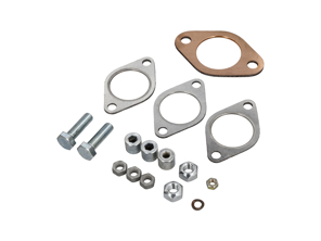 Kit di montaggio per scambiatore di calore. Porsche 911 1965-76 - 90111119300, 93011119001, 9000760250C, 90007602502, 99908500103, 99908500102, 9000751480Y, 99908400202, N  02214812, 90002800801 - 91011KIT