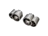 Tuyaux d'échappement. Porsche 996 Turbo (PAIRE) - 99611125274, 99611198101, 99611198201, 99611125174