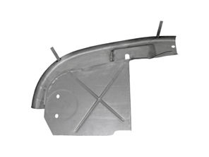 Motorhaubenabdeckung links. Porsche 914-6 - 90110607600 - PP320L, P320L