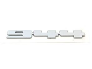 Stemma posteriore '944', argento. Porsche 944 - 944.559.193.00, 944.559.193.01, 94455919300, 94455919301