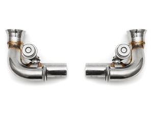 Silenziatore di scarico / Silenziatore Bypass Tubi VALVOLATI. Porsche 997 GT3 - 99711104790, 99711104795, 99711104890, 99711104895