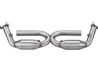 Marmitta catalitica bypass X-Pipes DesignTek per Porsche 997 - 99711303302, 997113033AX, 99711303306, 99711303305, 99711303500, 997113035AX, 99711303501, 99711303503, 99711303504, 99711303505, 99711303402, 99711303404, 99711303405, 99711303406, 997113034AX, 99711303600, 99711303601, 99711303603, 99711303604, 99711303605, 997113036AX