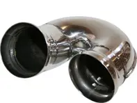 Uitlaatdemper / geluidsdemper race G-Pipe. Porsche 964 / 965 - 92.220S, 92220S, 96411104605, RS411104400 - 1620400700, 92.220S