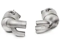 Akrapovic link pipe set w cat (SS) for Porsche 991.2 Carrera / S / 4 / 4S / GTS 2017>> - 9P1254400, 9P1254400X, 9P1254450, 9P1254450X - L-PO/SS/1H