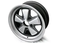 15' Ultralite Eloxaloptik Fuchs Style Alufelgen 7.0J ET23.3 für Porsche Auto
