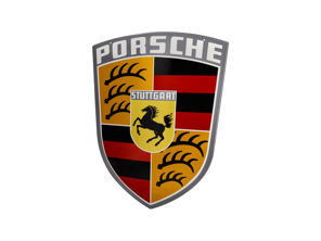 Emailleschild Porsche Classic - Porsche Wappen 46x36cm - 64470100710