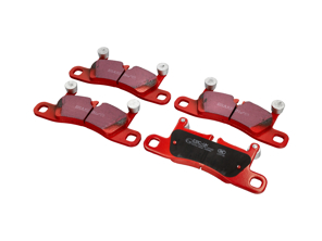 EBC Red brake pads 'Road' Rear. Porsche 991.1 / 991.2 / 981 Boxster Spyder - 99135293902, 99135293904 - DP32098C