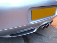 Spoiler posteriore inferiore Look 2003. Porsche 986 Boxster - 98650542200