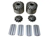 Coppia ruote dentate differenziali. Porsche 356 - 64433204301, 64433204300