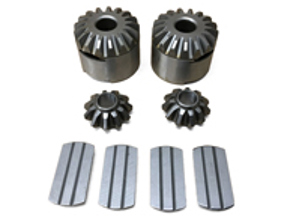 Coppia ruote dentate differenziali. Porsche 356 - 64433204301, 64433204300
