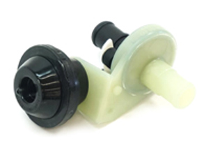 Transmissie oliekoeler thermostaat. Porsche 986 Boxster / 987 Boxster / 987 Cayman / 996 / 997 - 92857457304, 92857457303
