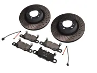 REAR Brake Pad And Brake Disc Package. Porsche 992.2 Carrera 2 3.0ltr - 992612601A, 992615602A