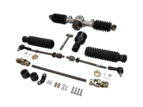 Kit per il restauro della cremagliera dello sterzo. Porsche 911 65-89 con barre di accoppiamento turbo per auto con guida a destra. - 93034703101, 90134721004, 91134721202, 91434701006