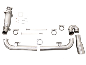 Set di scarico per 964 con bypass catalizzatore e bypass terminale marmitta g-pipe - 1620001710, 1621400710, 1621100606, 1625000300, 1625000900, 1620701000, 1620400700, 1620700800, 92.247SCLAMP, 99311119500, 90007428202, 99908405202, 92.240S, 92.220S, 92.200S, 92.260S, 96411104205, 96411321316, 96411321315, 96411104504, 96411104502, 96411104605, 96421104004, 96421103905, 96421103932