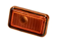 Répétiteurs latéraux carré AMBRE. Porsche 924 / 944 / 968 / 993 / 964 / 911 - 4A0949101