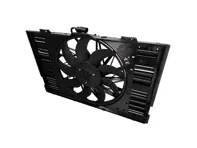 Condotto aria radiatore acqua con ventola. Porsche 970 Panamera Turbo - 97010606153, 97010606155 - CFF553000P