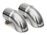 Competition Slip-On Turndown Endrohre (2,375' / 60,3 mm ID) – Nur Fabspeed Auspuffanlagen