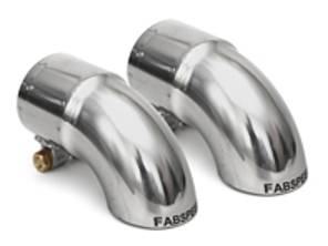 Competition Slip-On Turndown Endrohre (2,375' / 60,3 mm ID) – Nur Fabspeed Auspuffanlagen