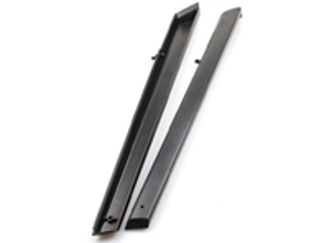 Interior door top strip pair untrimmed. Porsche 911 1975-86 - 911555083477AE, 911555084487AE, 911.555.083.47, 91155508347, 911.555.084.48, 91155508448 - DAB11.2.120, DAB112120