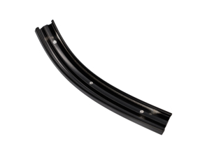 Striscia di ritegno per guarnizione in gomma - Telaio del tetto pieghevole. Porsche 964 Speedster 1993-1994 - 96456351701, 96456351801