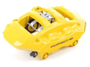 Brake caliper, REAR. Porsche 718 (982) Boxster / Cayman (I450) - 99635242330, 99635242430, 99635242331, 99635242431