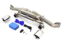 Silenziatore di scarico sportivo Valvetronic in Titanio per Porsche 718 GT4 RS 4.0L - Designtek - 9GT251053A