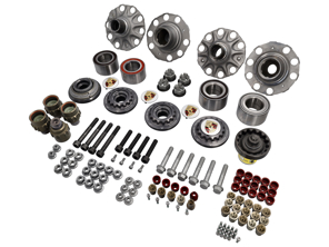 Bullone ruota chiusura centralizzata, set dadi ruota, per Turbo / GT2 / GT3 con freno in ceramica PCCB - 99704460298