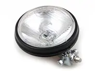 Zusatzscheinwerfer Fernlicht, Schwarz. Porsche 911 1965-73 - 91163112100, 90163112101, 91163112110 - LTG11.1.100, LTG11.1.101, LTG111100, LTG111101