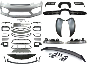 Kit de conversion Look 981 GT4 pour Porsche 981C Cayman / 981 Boxster - 981GT4KIT