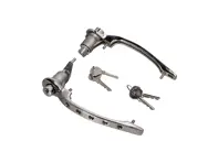 Deurkrukset, chroom. Porsche 911 1965-67 - 90153106120 - 1687101110