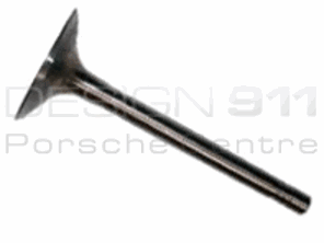 Engine cylinder head exhaust valve. Porsche 944 Turbo - 95110541607, 951.105.416.07, 3323.239 - V94296
