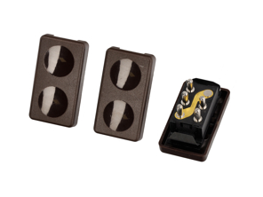 Kit interruttore alzacristalli elettrico marrone. Porsche 924/944 - 47795962289S, 477958622  89S