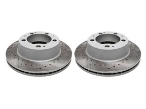 Hintere Bremsscheiben, gelocht (Paar). Porsche 944 Turbo / 928S4 / 928GTS - 95135204101, 95135204103 - 951 352 041 03 rd