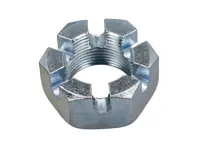 城堡螺母 M10x1。保时捷 356 - 90007900302, 90007900303