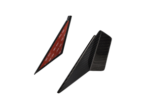 Kit de tremblement anti-vent en fibre de carbone Fabspeed. Porsche 991 / 991.2 / 992 / 981 & 718 - 992837308A, 992837307A, 992837308AOK1, 992837307AOK1, 992837308B, 992837307B, 992837308BOG3, 992837307BOG3