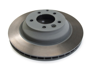 Remschijfrotor, Achter. Porsche Cayenne 957 - 95535240300, 95835240150