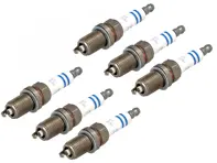 Spark plugs (PACK OF 6). Porsche 958 Cayenne 3.0L V6 Hybrid / 970 Panamera 3.0L Hybrid - 95817022190, 0242245576 - 0242245576