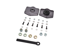 Set di 2 piastre di camber anteriori sigillate Rennline per Porsche 996 2WD / 986 Boxster - 99734301801, 99634398037 - S20