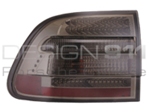 Indicatori di direzione posteriori con lampadine a LED, lampade fumè. Porsche Caienna 955