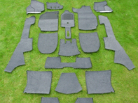 Innenteppich-Set. Porsche 911 1969-73
