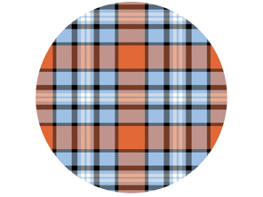 Tessuto tartan in poliviscosa SOLM (Racing), ispirazione: Le Mans, Ford GT, Porsche 917, Steve McQueen *CAMPIONE*