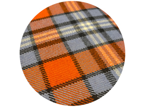 Tessuto tartan in lana SOLM (Racing), ispirazione: Le Mans, Ford GT, Porsche 917, Steve McQueen