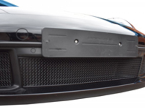 Parrilla central de acero inoxidable para parachoques delantero ZunSport. Porsche 992 C2 / C2S / C4 / C4S (sin FDS) - ZPR85419, ZPR85519, ZPR85619, ZPR85619B, ZPR85419, ZPR85519, ZPR85619, ZPR85619B