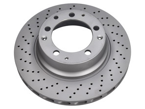 Brake disc rotor, Rear. Standard Coat Z. Porsche 911 / 930 (93035204502 & 93035204601) - 460.1510.20, 93035204501, 93035204500, 93035204601, 93035204600, 93035204502, 93035204601, 460.1509.20 - 460.1509.20, 460.1510.20